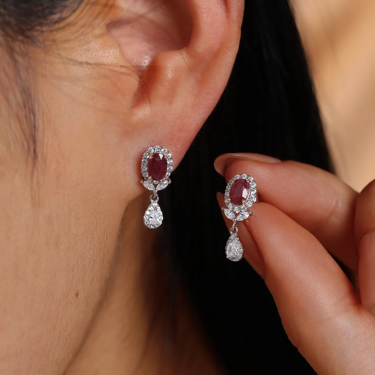Céleste — Boucles d'oreilles Keihal Diamonds